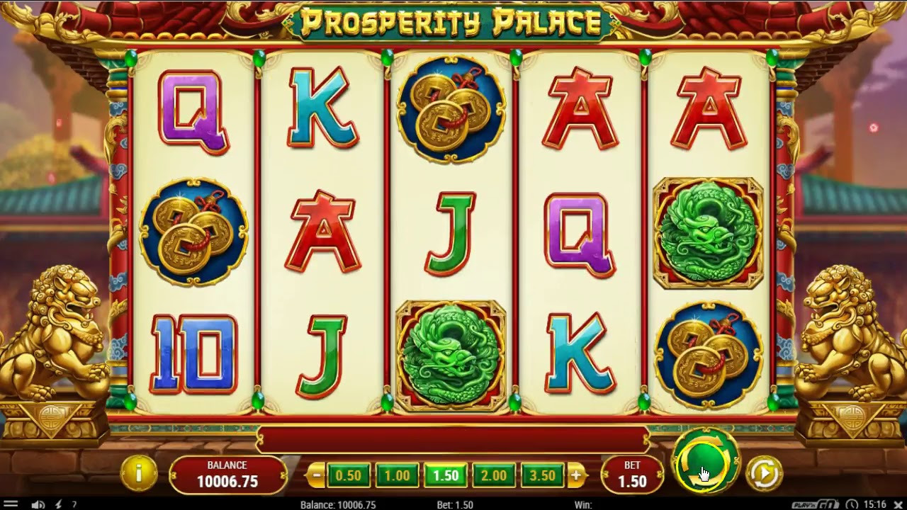 Image representing Prosperity Palace: Play'n GO Slot Game with Free Demo, Bonus, and RTP Review.